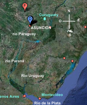 mapa de Asunción