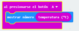 algoritmo medir temperatura