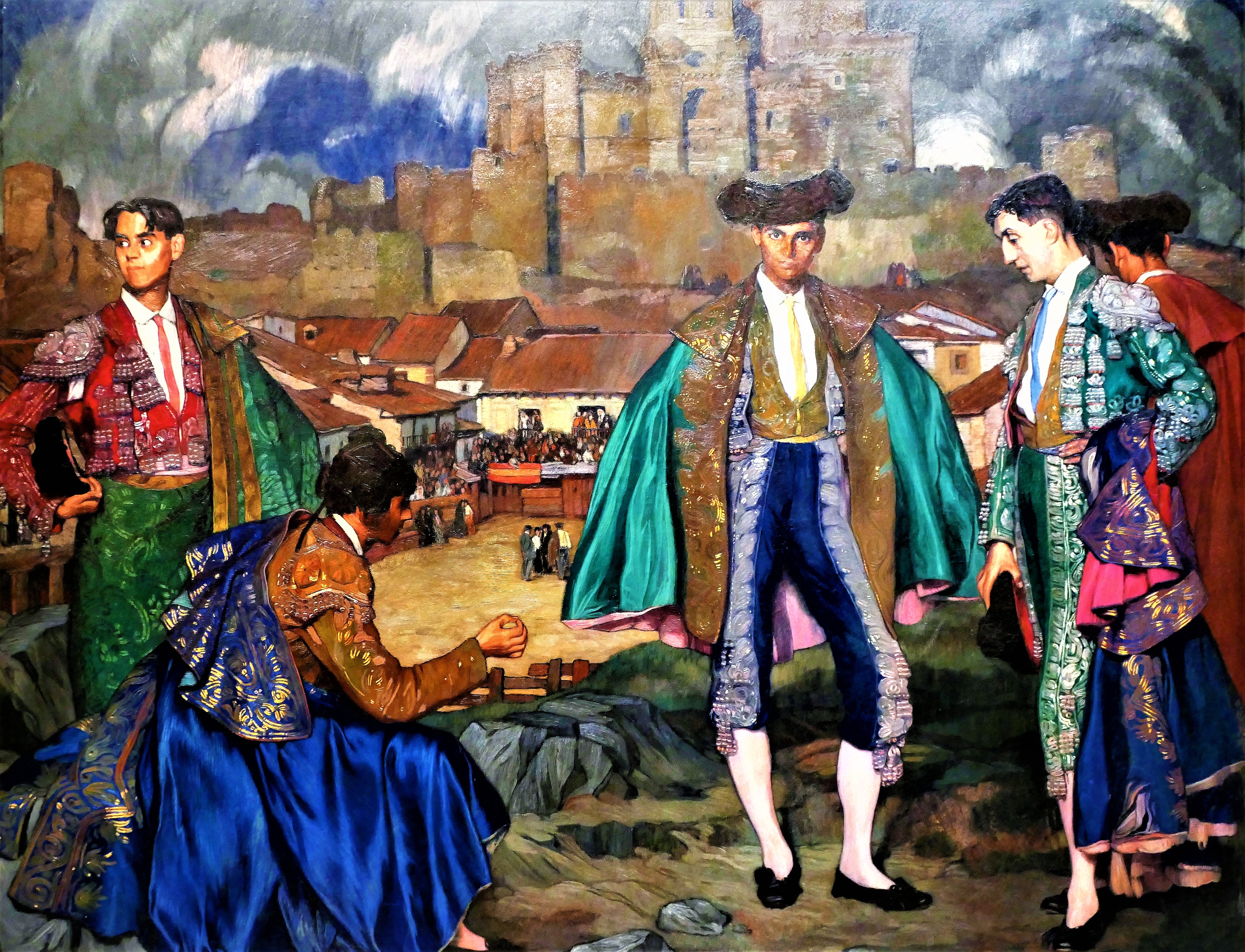 Ignacio Zuloaga (1912). Torerillos de Turégano