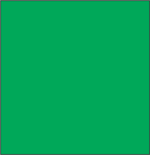 Cuadrado de color verde