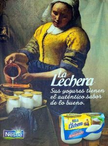 La lechera Nestlé