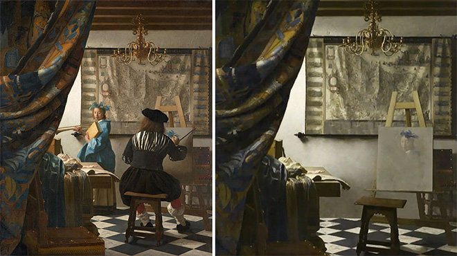 El taller del pintor - Johannes Vermeer - Ballester