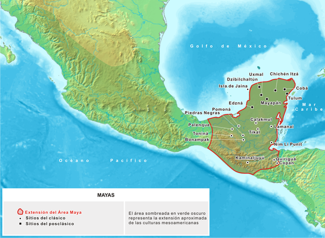 cultura maya- ubicación