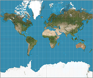 Proyección de Mercator