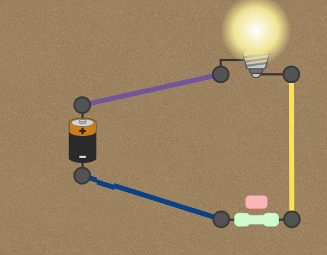 Circuito eléctrico simple