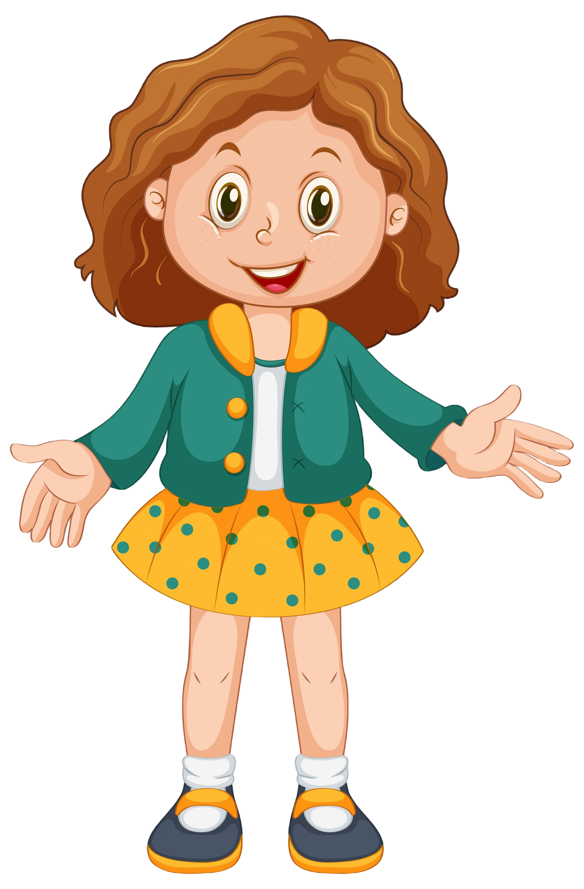 Niña sonriente