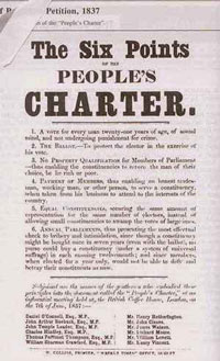  creación de cooperativas obreras de producción y luego, la “Carta al Pueblo”, de la Asociación de Trabajadores en 1837. 