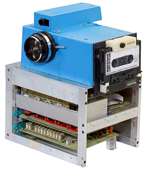 Cámara fiotográfica digital Kodak fabricada en 1975
