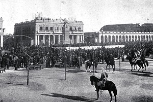 Plaza Independencia en 1896