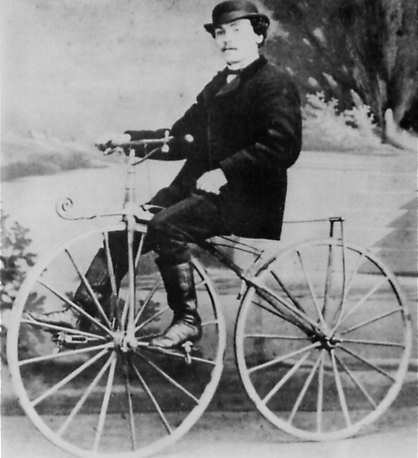 Bicicleta siglo XIX