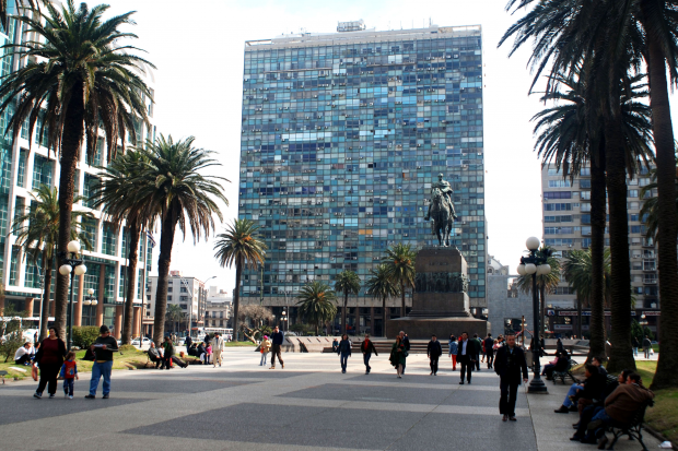 Plaza Independencia de Montevideo