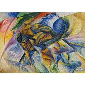 Dinamismo de un ciclista - 1913 - Umberto Boccioni