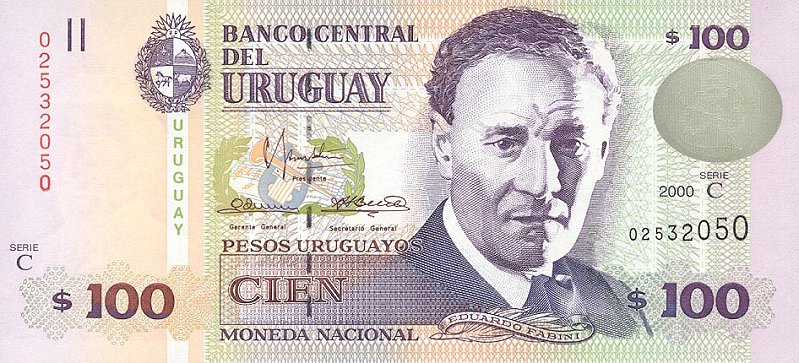 billete de 100 pesos