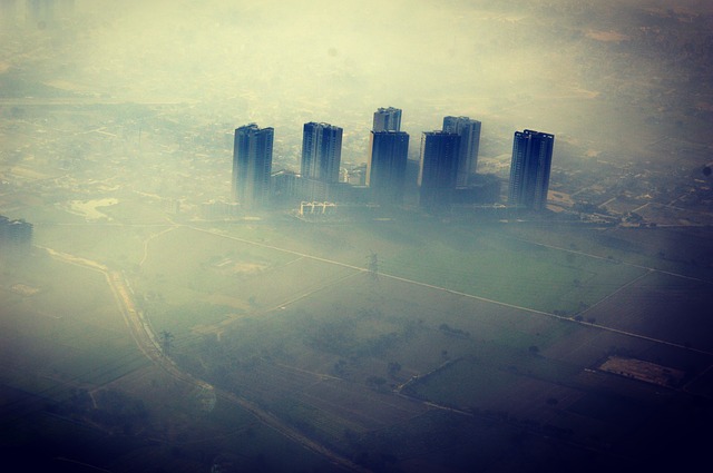 Contaminación del aire. Delhi