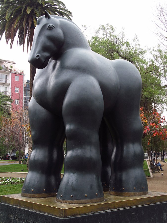 Fernando Botero. Escultura figurativa.