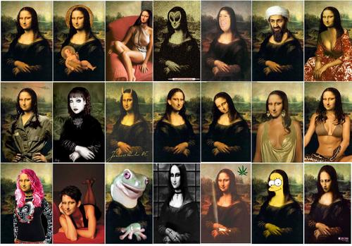 Varias versiones de la obra más famosa de Da Vinci