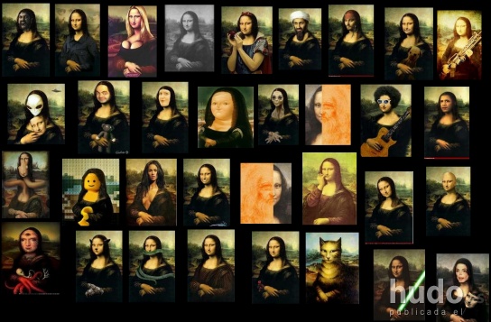Varias versiones de la obra más famosa de Da Vinci