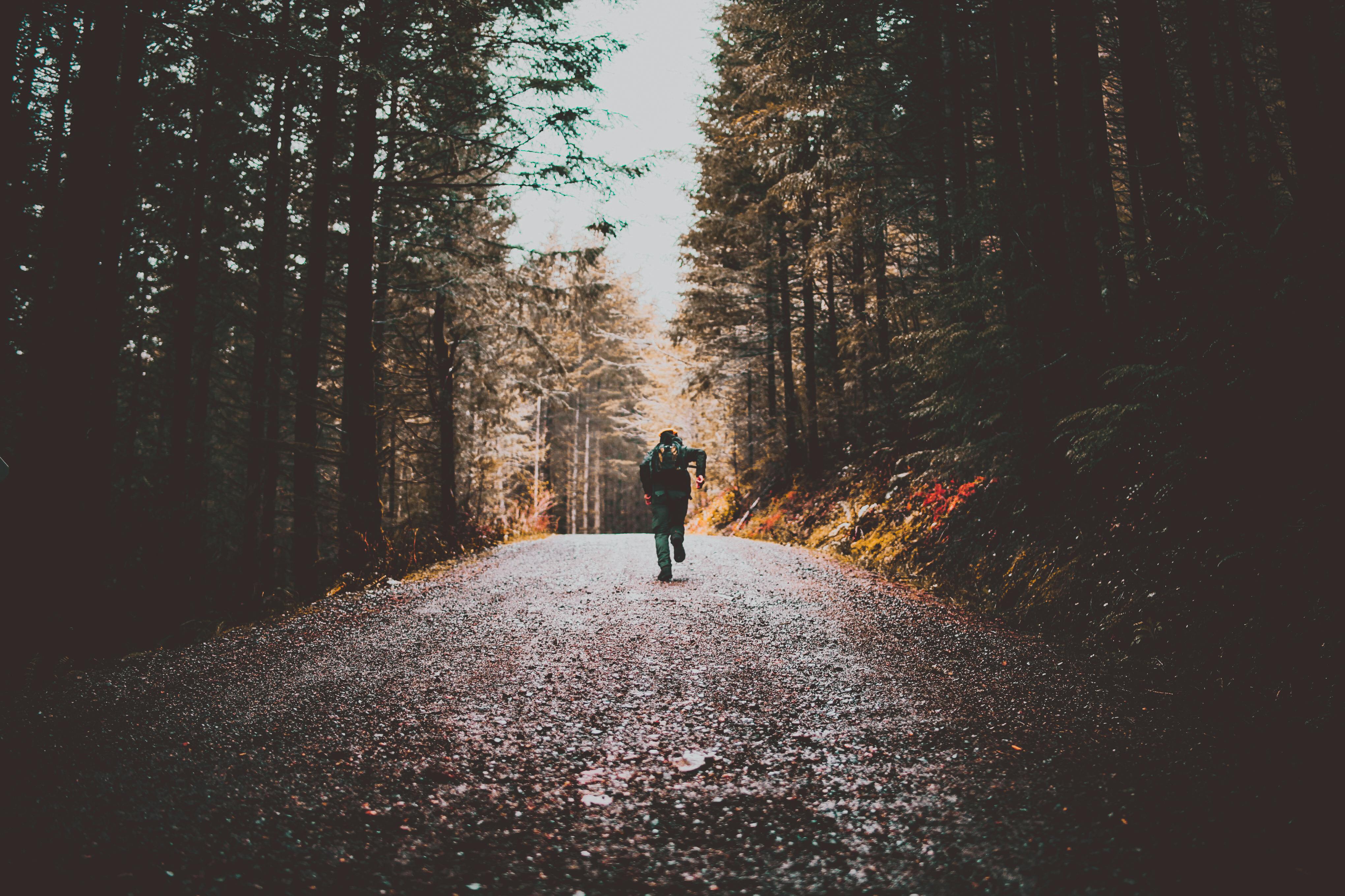 Hombre corriendo
