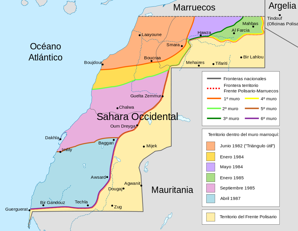 Muro Sahara Occidental