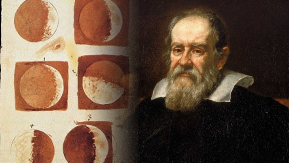 Lunas dibujadas por Galileo
