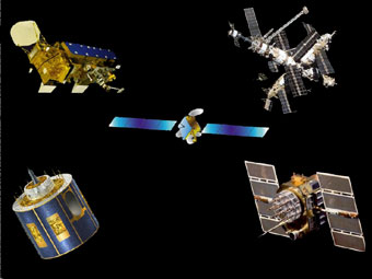 satélites varios