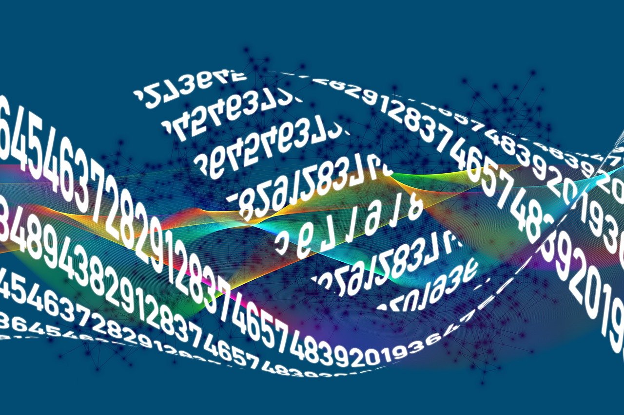 Cadena de ADN con letras