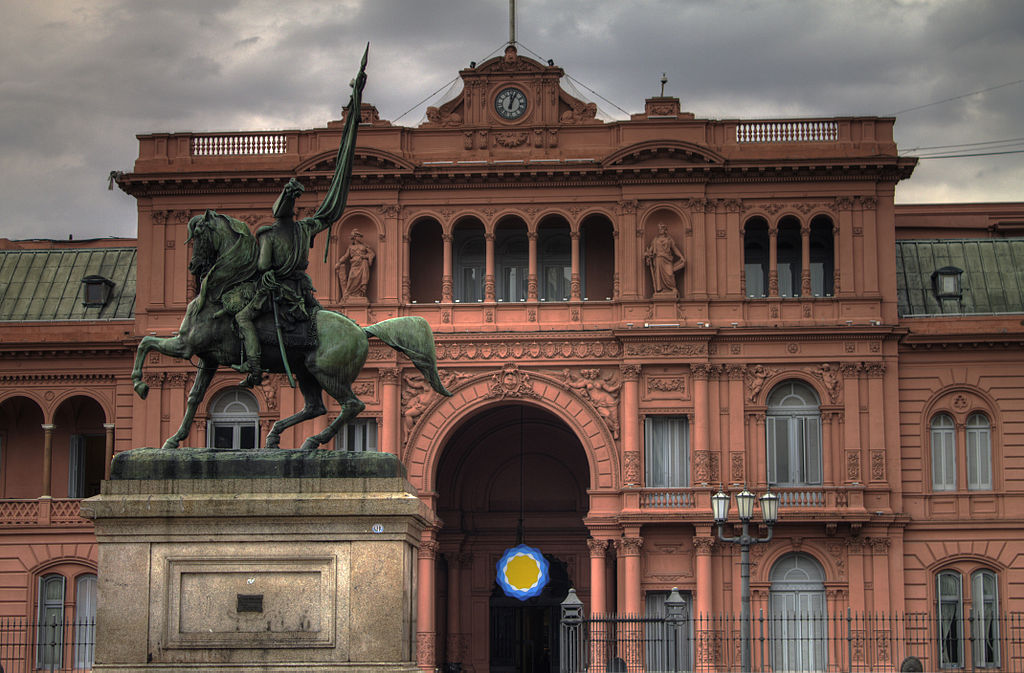Casa de Gobierno Argentina (Casa Rosada).