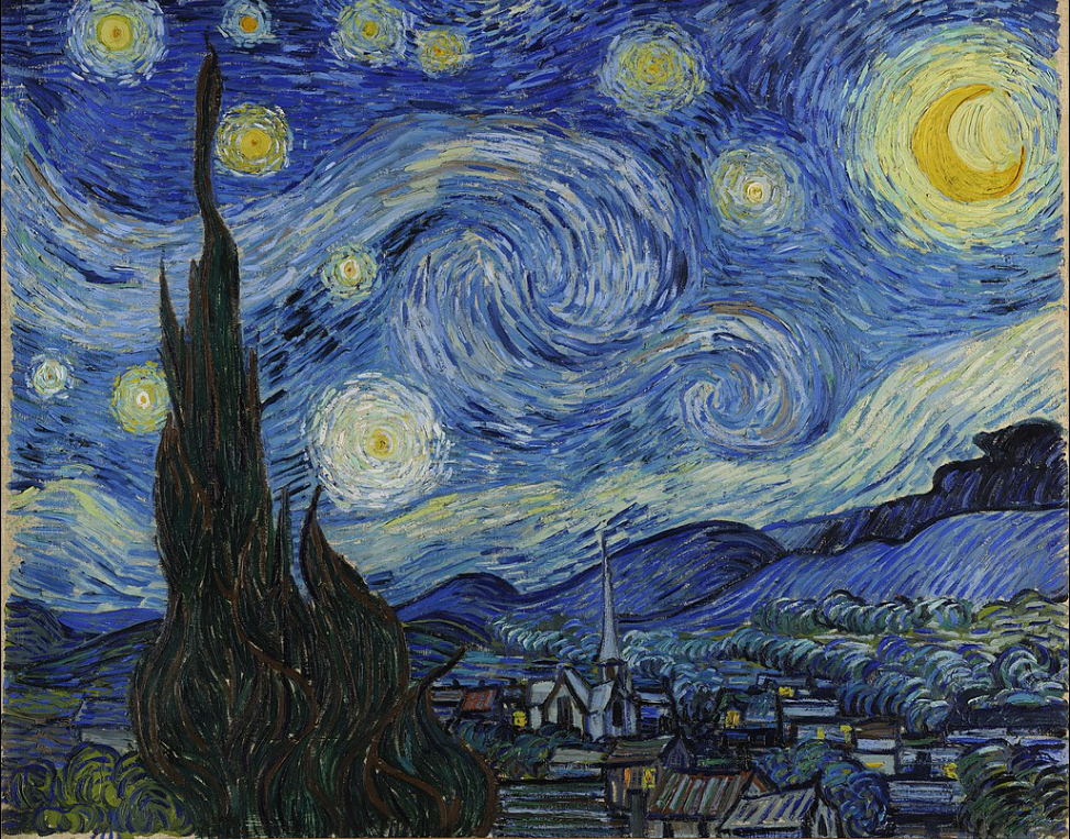    "Starry Night" - Vincent Van Gogh