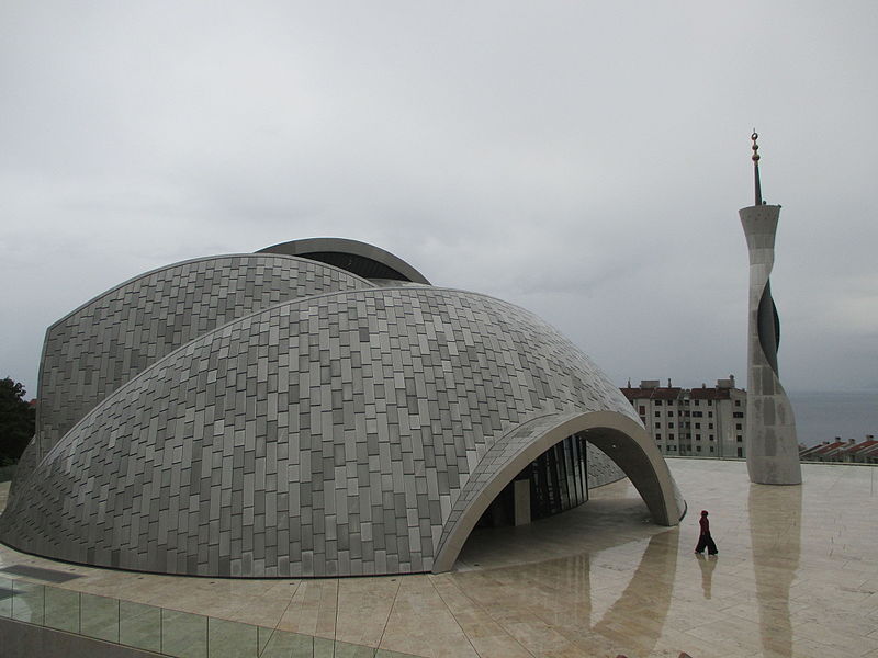 Mezquita moderna en Croacia