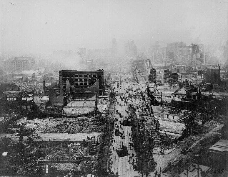 Terremoto de 1906, San Francisco, EEUU. 