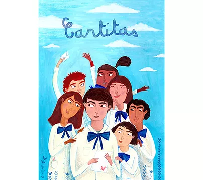 Afiche de Película Documental Uruguaya "Cartitas"