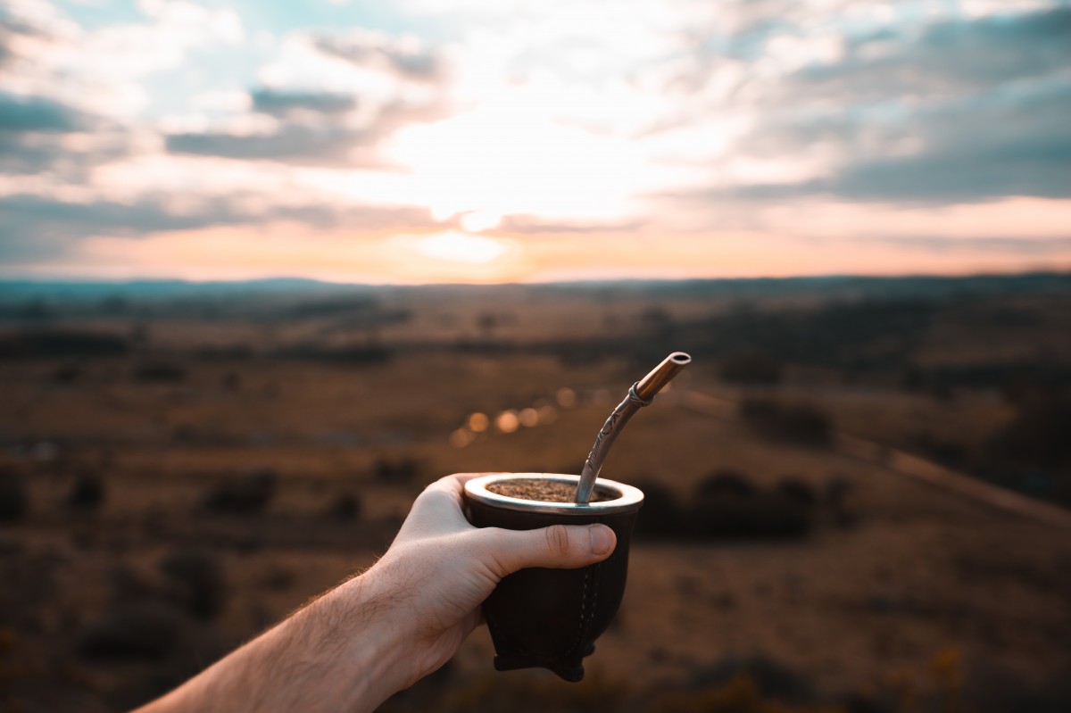 Mate en atardecer