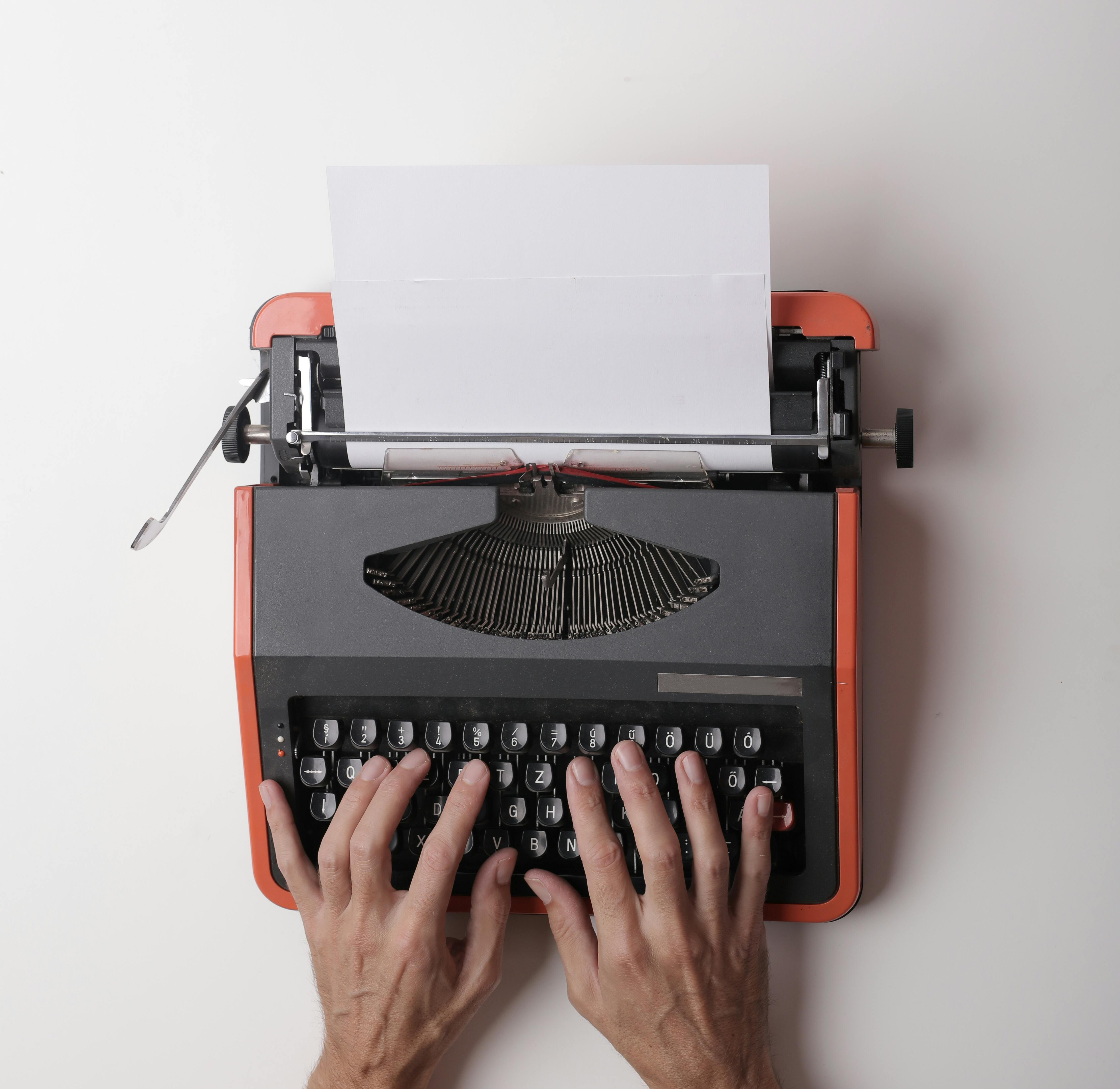 máquina de escribir