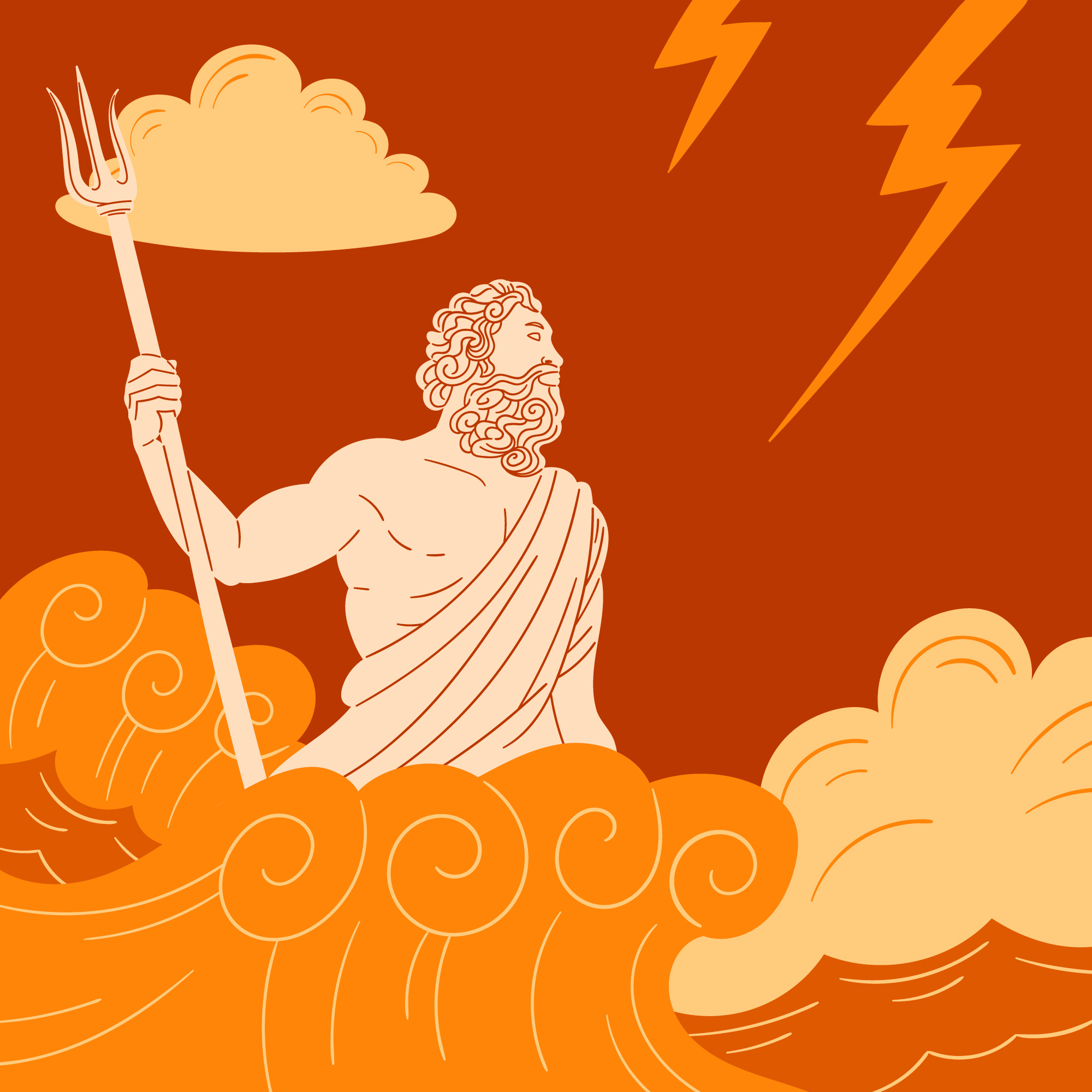 Ilustración de Zeus