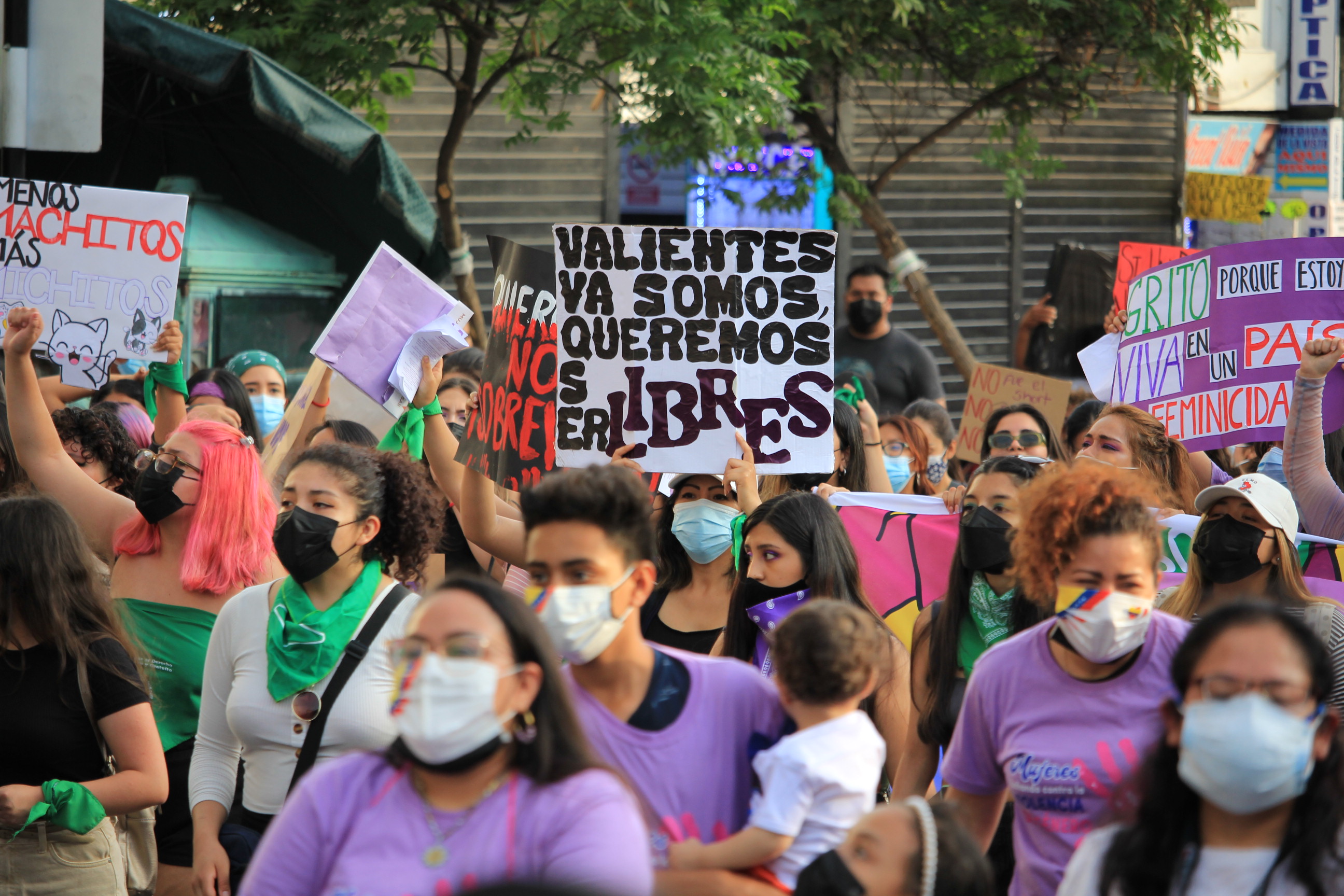 Marcha día internacional de la mujer