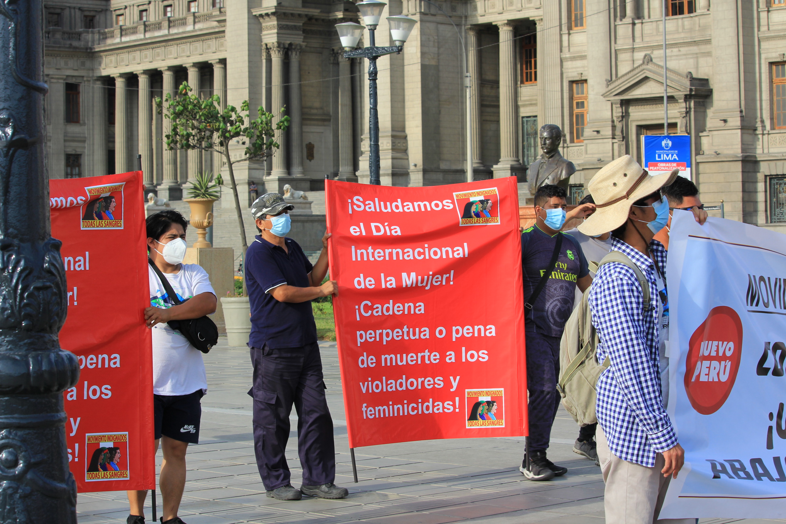 Marcha día internacional de la mujer