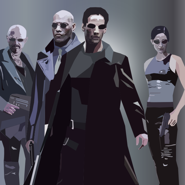 personajes de la película Matrix
