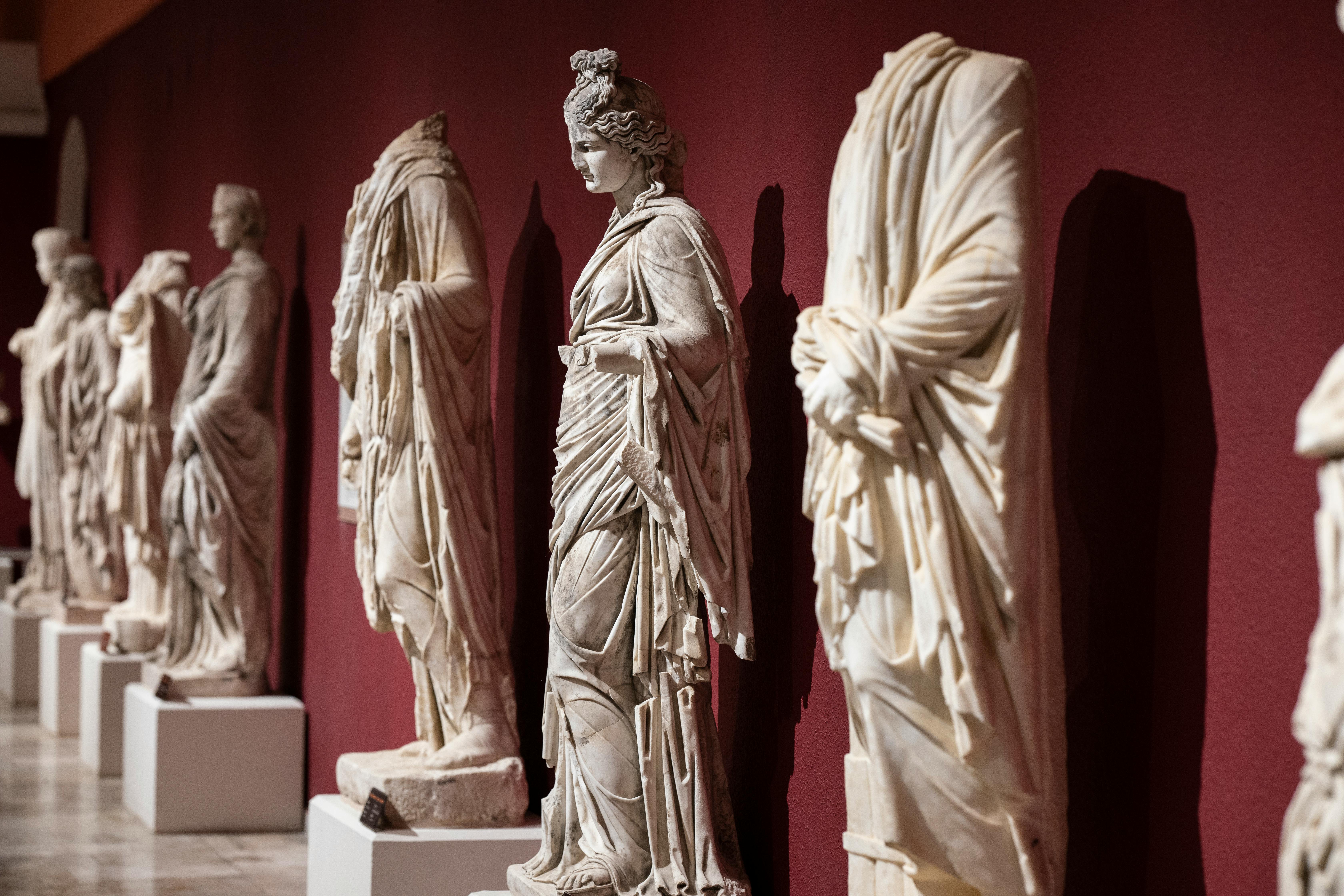 Esculturas griegas en Museo