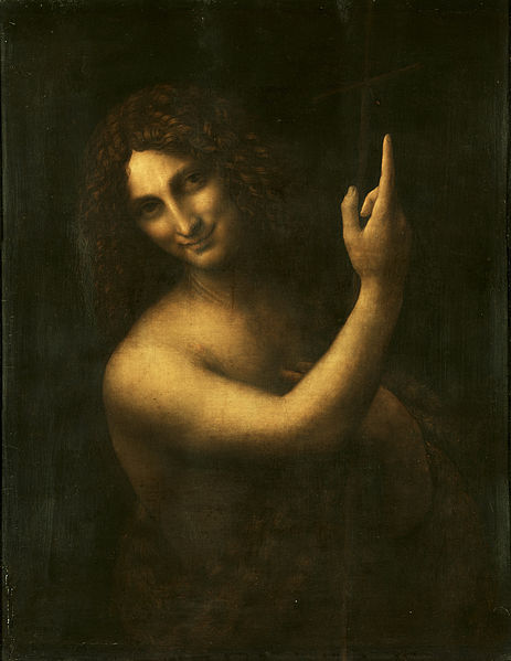 Saint Jean-Baptiste, by Leonardo da Vinci