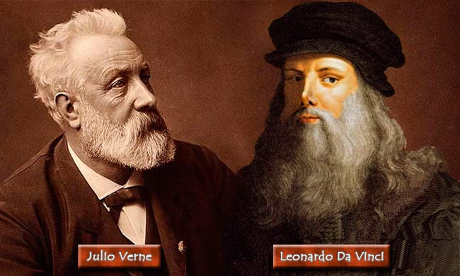 Julio Verne y Leonardo