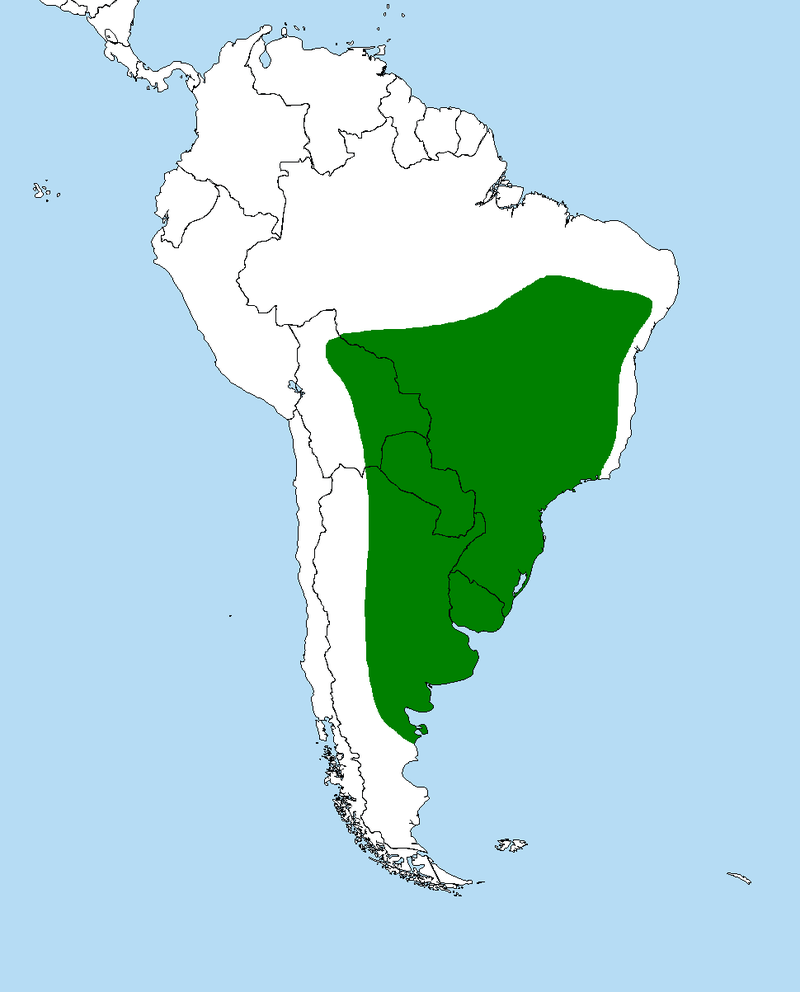 Hábitats del hornero en América del Sur