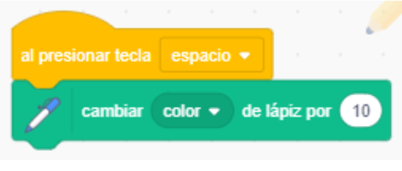 cambiar color del lápiz