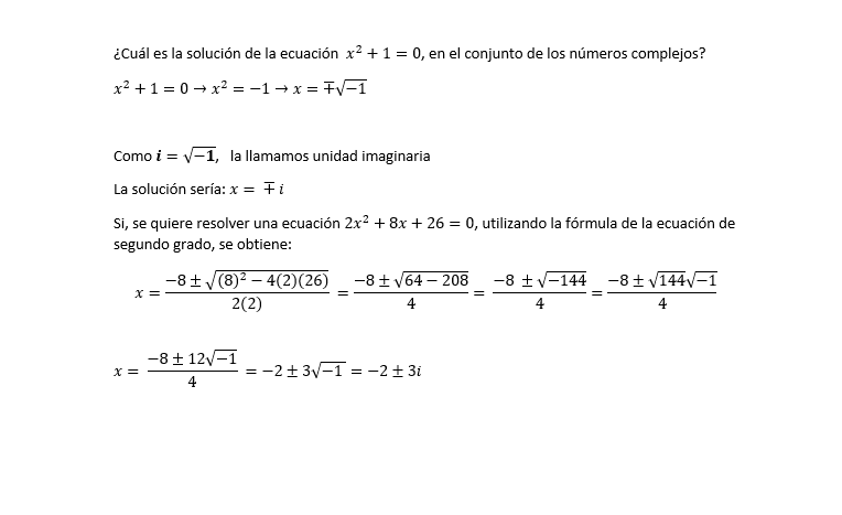 N° Complejo