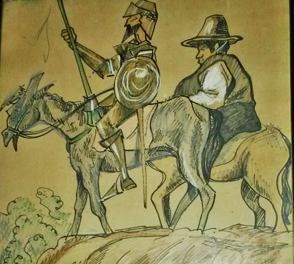 Don Quijote y Sancho