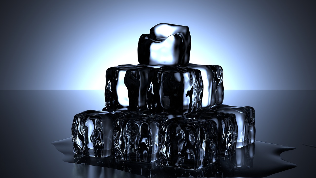 cubos de hielo