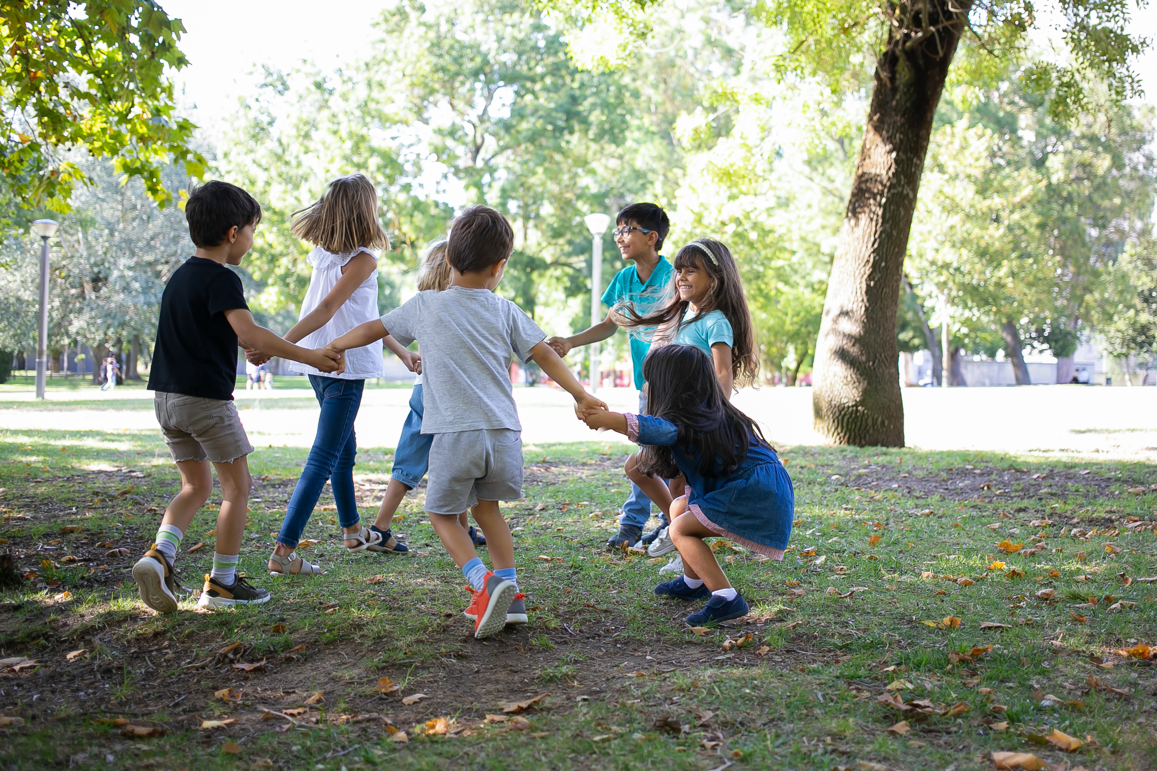Niños jugando