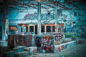 fábrica abandonada