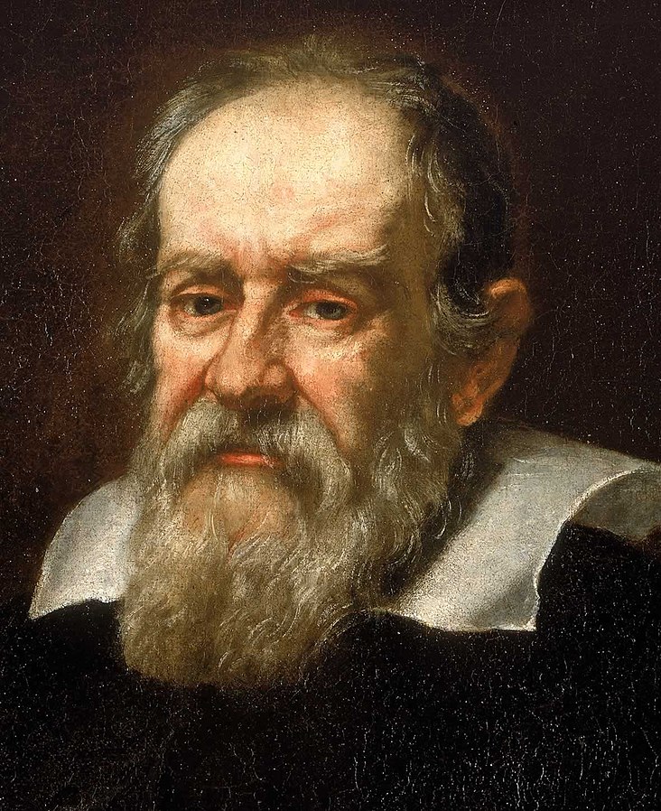 Retrato de Galileo Galilei del artista flamenco Justus Sustermann