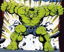 Hulk irritado