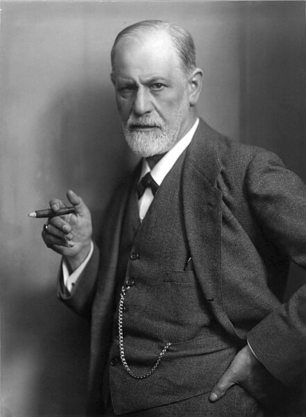 Fotografía de Sigmund Freud